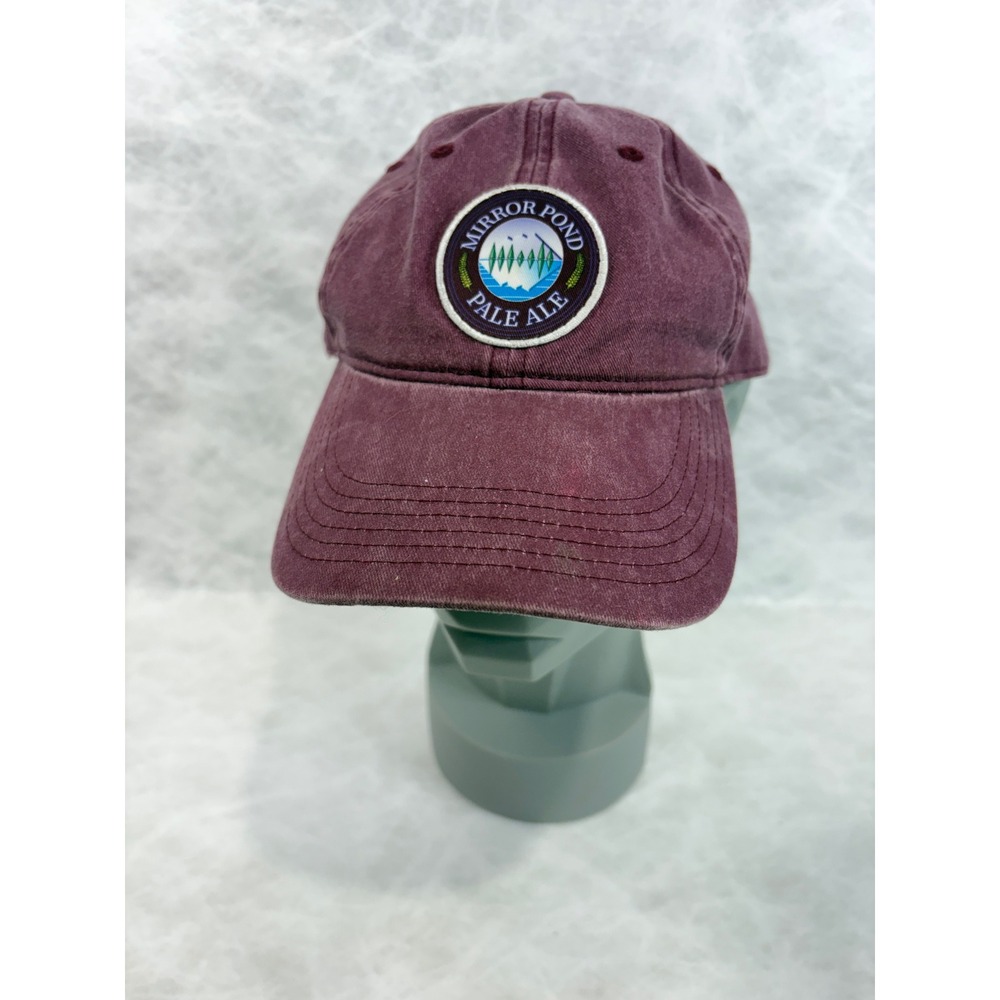 Richardson Mirror Pond Pale Ale Hat Mens Burgundy Adjustable Baseball Cap